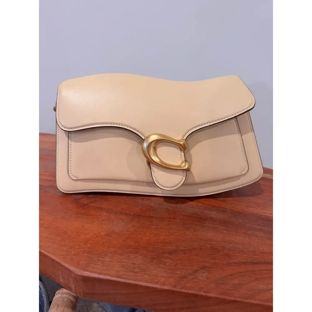 Coach TWISTED TABBY SHOULDER BAG in Light Yellow - Picture 1 of 8